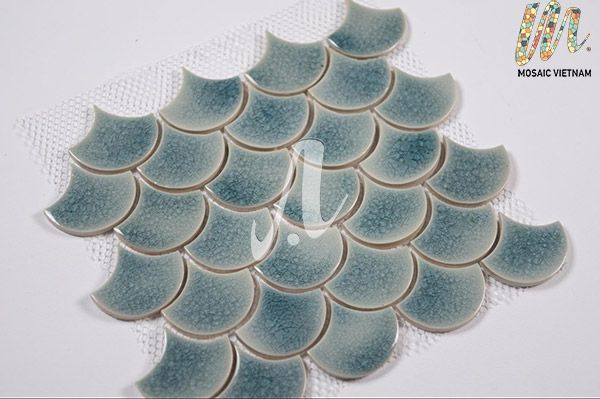 Gạch mosaic vảy cá