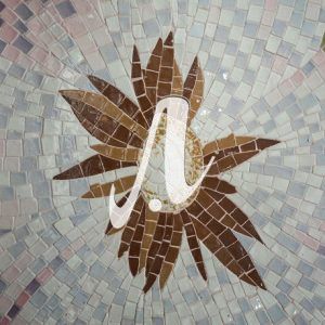 Gạch mosaic tranh Lavender