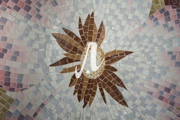 Gạch mosaic tranh Lavender