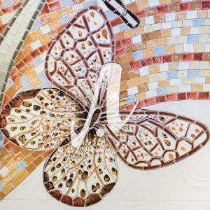 Tranh mosaic cánh bướm