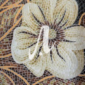 Tranh mosaic gốm Mùa thu vàng