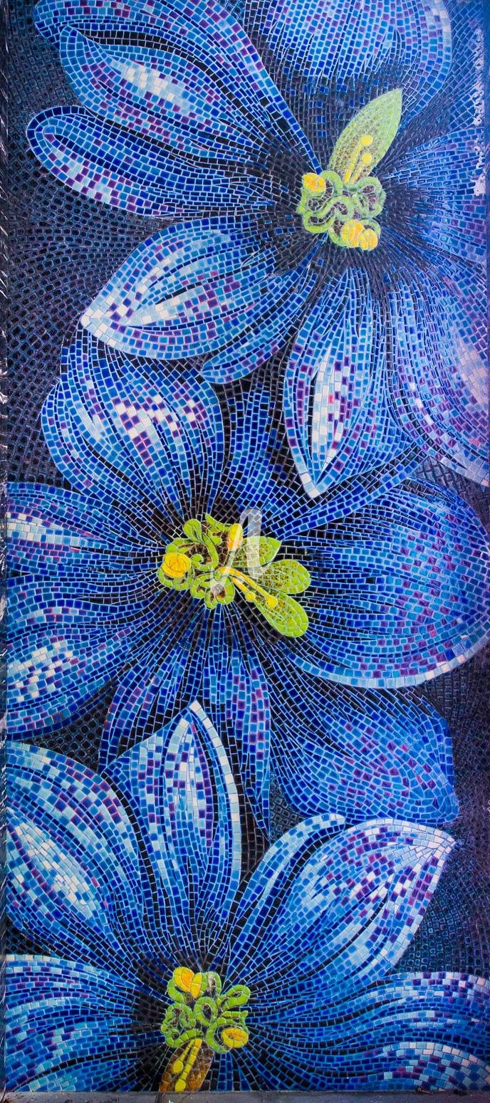 Tranh mosaic Hoa thanh tú Tranh mosaic Hoa thanh tú