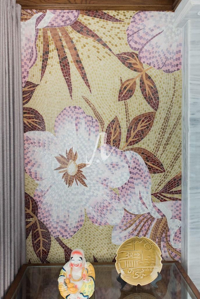 Tranh mosaic Lavender