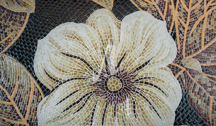 Tranh mosaic Mùa thu vàng Tranh mosaic Mùa thu vàng