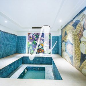 Tranh mosaic gốm trang trí hồ bơi đẹp
