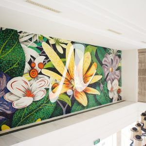 Tranh mosaic trang trí sảnh