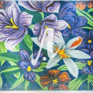 Tranh mosaic trang trí Trăm hoa khoe sắc