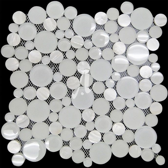 Gạch mosaic bong bóng thủy tinh