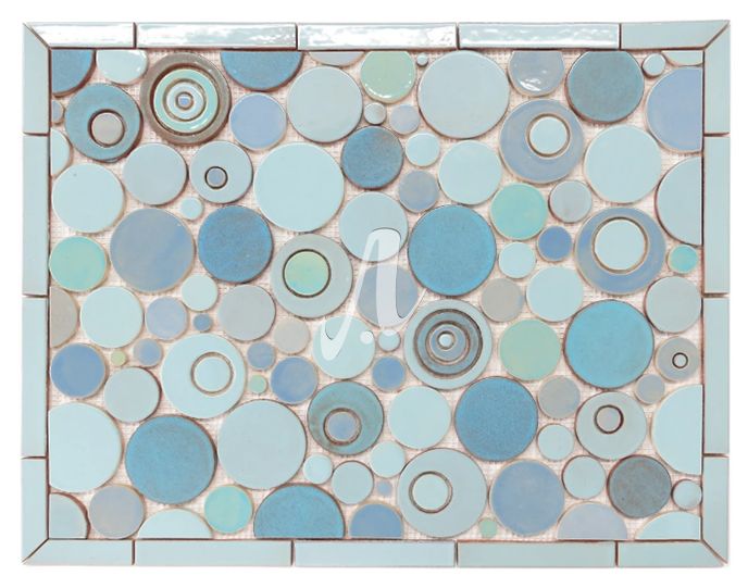 Gạch mosaic bong bóng