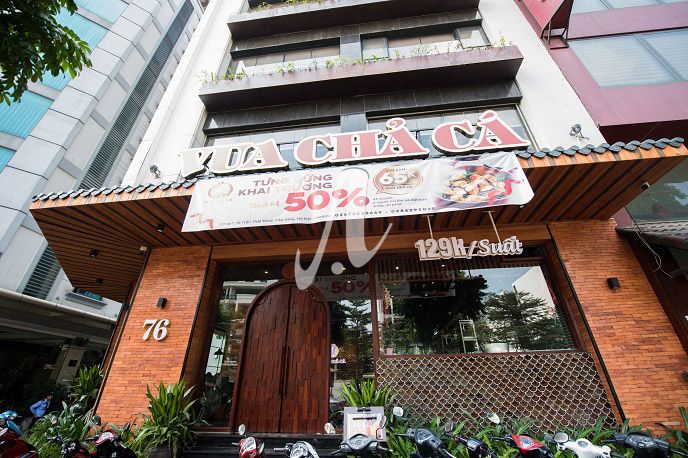 Nhà hàng Vua chả cá 76 Trần Thái Tông