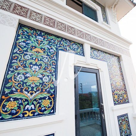 Tranh module mosaic Bốn mùa Tranh module mosaic Bốn mùa