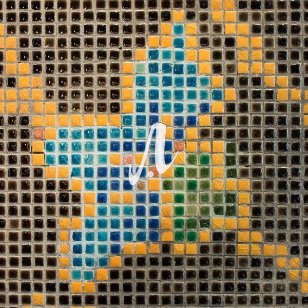 Tranh module mosaic Hoa dây xanh