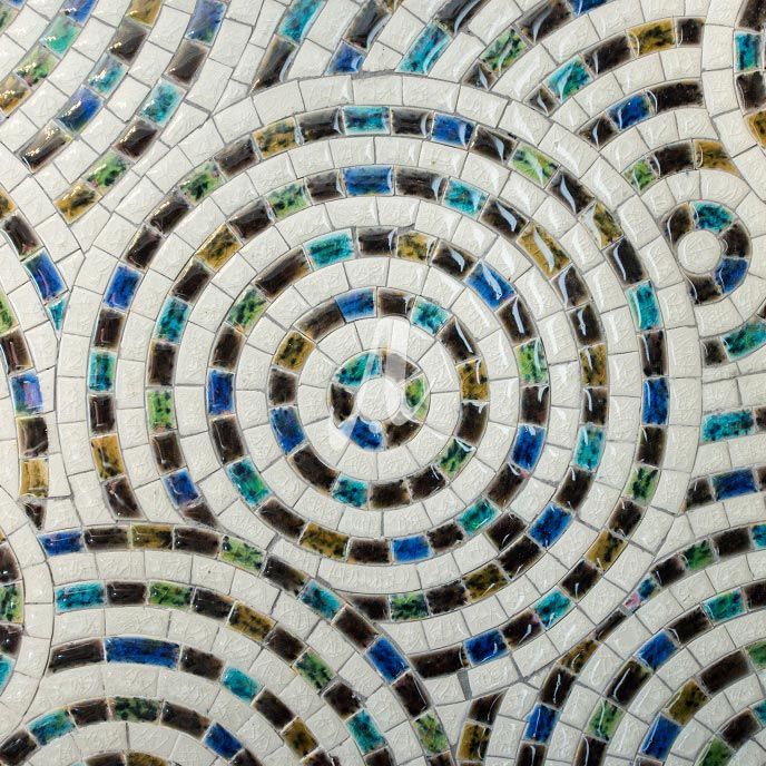 Tranh module mosaic Vòng xoáy thời gian Tranh module mosaic Vòng xoáy thời gian