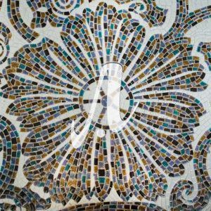 Tranh mosaic Cúc đại đóa