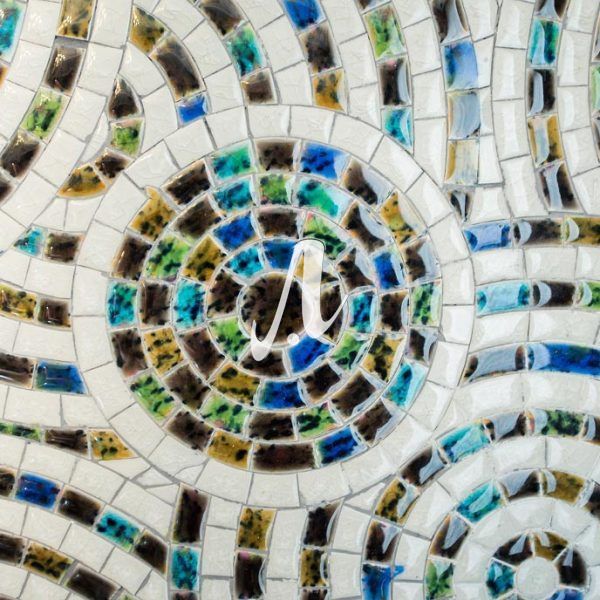 Tranh mosaic gốm Vòng xoáy thời gian