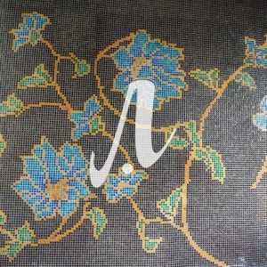 Tranh mosaic Hoa dây xanh