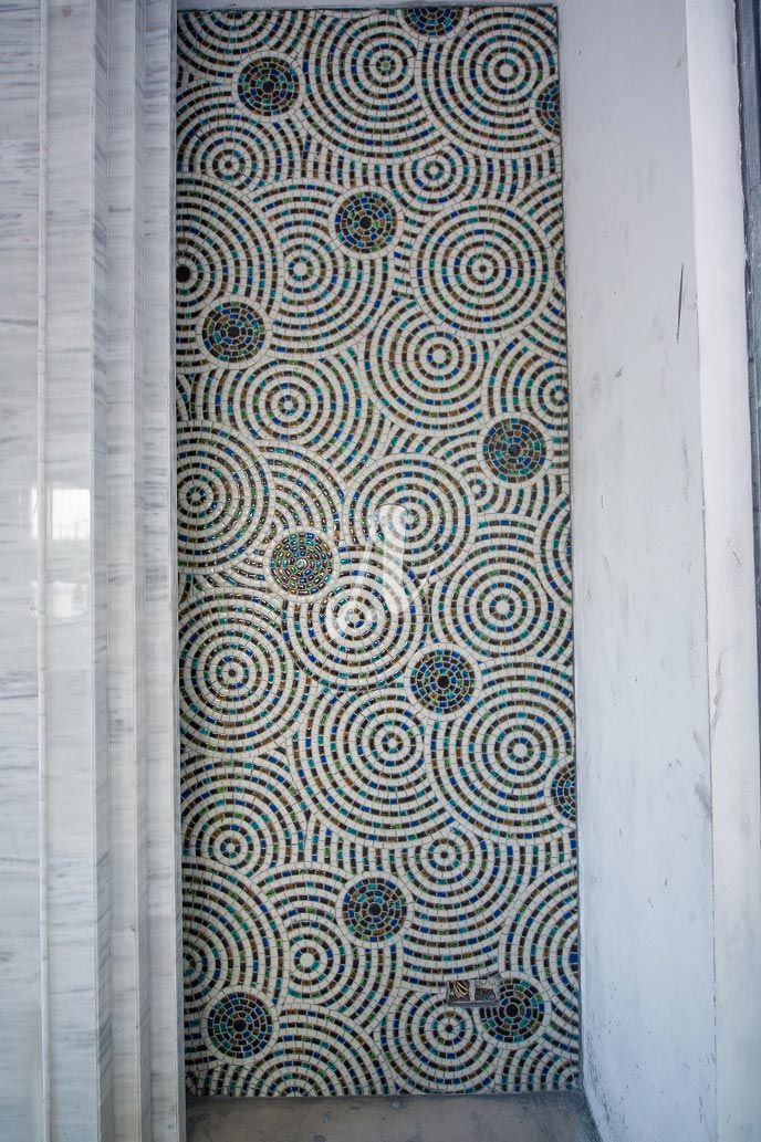 Tranh mosaic module Vòng xoáy thời gian