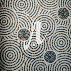 Tranh mosaic Vòng xoáy thời gian