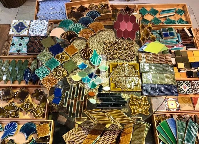 Gạch mosaic gốm Anam Tile