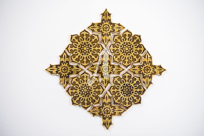 Gạch mosaic mới thiết kế hình ngôi sao và chữ thập với thiết kế 3D vô cùng độc đáo