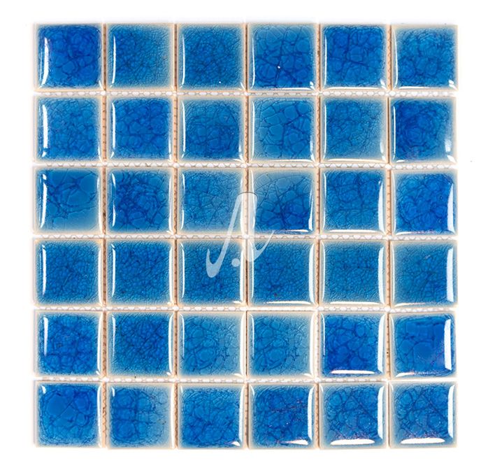 Gạch màu xanh dương đậm 5.5x5.5