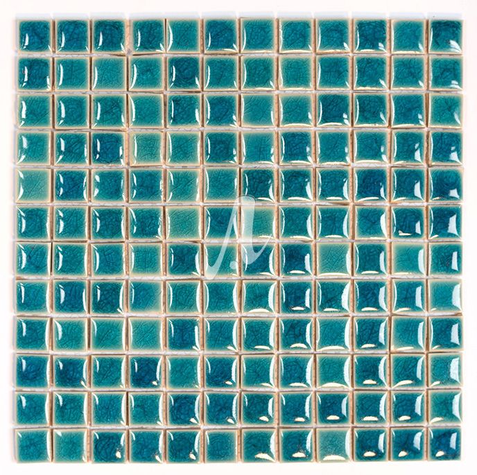 Gạch mosaic xanh dương nhạt 2.3x2.3
