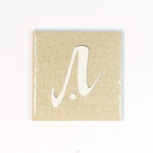 1 viện gạch mosaic vuông trắng kem 10x10