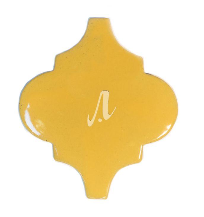 Gạch mosaic đèn lồng 10x11.5 vàng tươi Gạch mosaic đèn lồng 10x11.5 vàng tươi