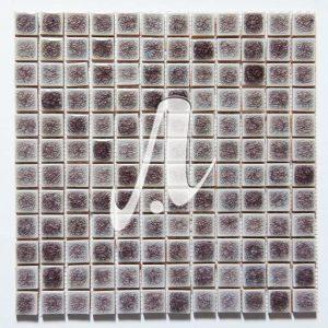 Gạch mosaic vuông nâu hồng nhạt 2.3x2.3