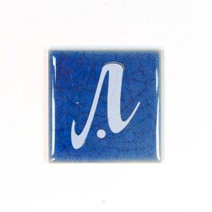 Gạch mosaic vuông xanh coban 10x10