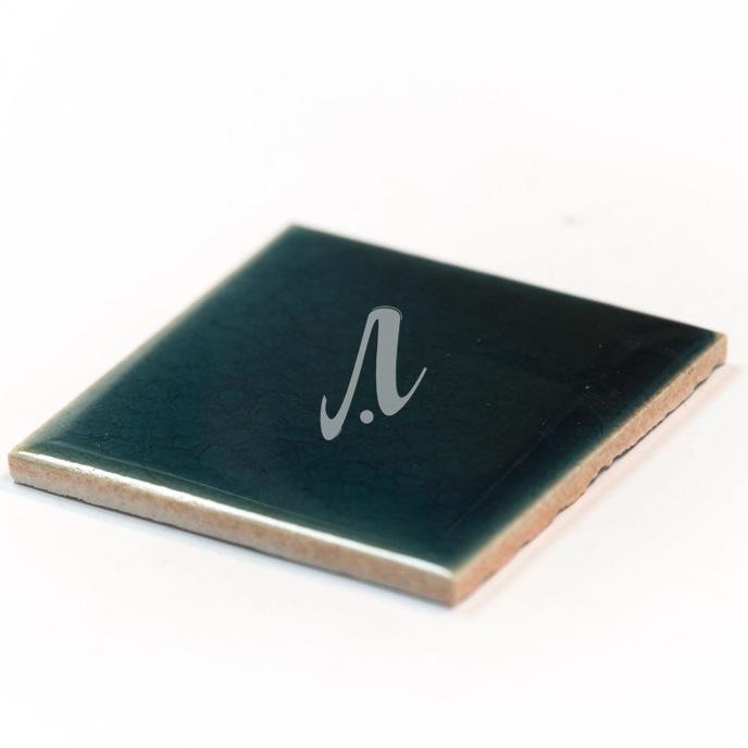 Gạch mosaic vuông xanh đậm hải 10x10 Gạch mosaic vuông xanh đậm hải 10x10