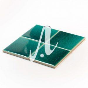 Gạch mosaic vuông xanh lục bảo 10x10