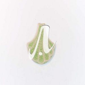 Gạch dẻ quạt 3D 9x14 xanh non