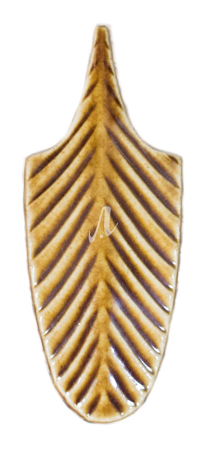 Gạch lá 3D 5x13 nâu chấm Gạch lá 3D 5x13 nâu chấm