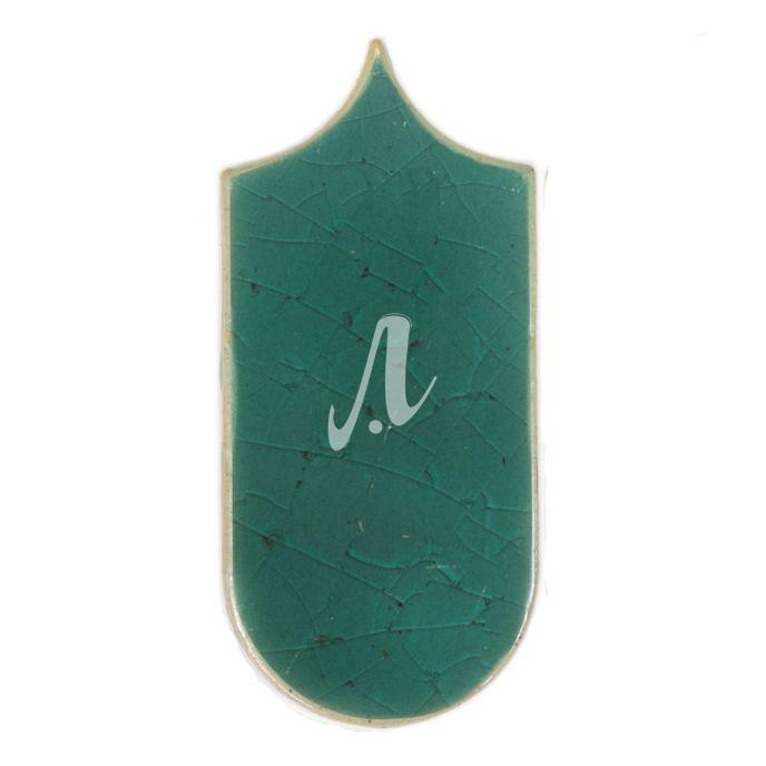 Gạch mosaic lông vũ 7x15 xanh lục bảo Gạch mosaic lông vũ 7x15 xanh lục bảo