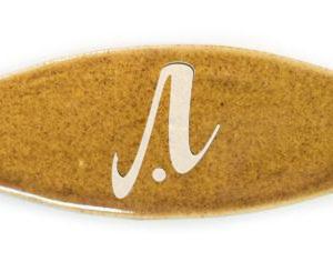 Gạch mosaic sóng đơn 5x20 hổ phách đậm