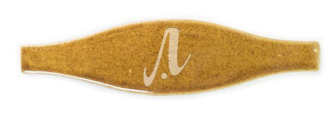 Gạch mosaic sóng đơn 5x20 hổ phách đậm Gạch mosaic sóng đơn 5x20 hổ phách đậm