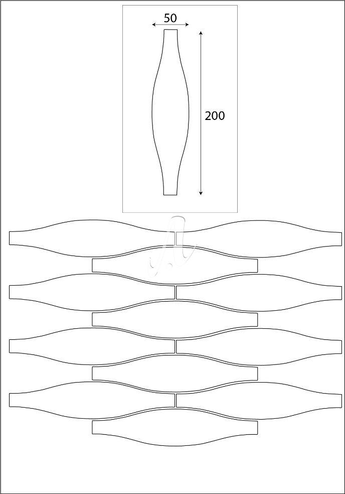 Thông số gạch mosaic sóng đơn 5x20