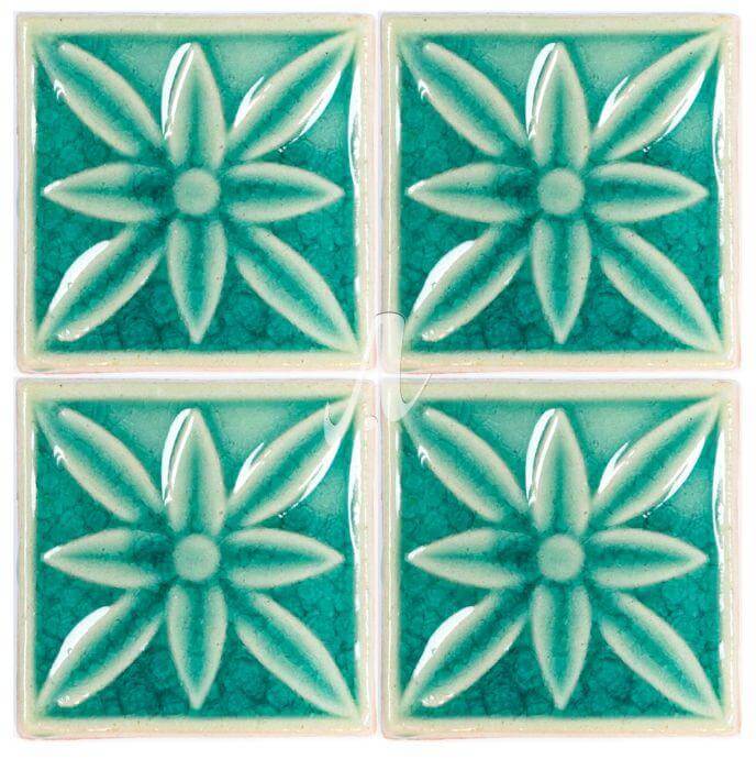 gach-3D-diem-10x10-hoa-canh-nho-xanh-luc-bao Gạch điểm 3D 10x10 hoa cánh nhỏ xanh lục bảo