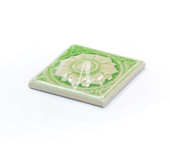 gach-3D-diem-10x10-hoa-mai-noi-xanh-non_ Gạch điểm 3D 10x10 hoa mai nổi xanh non