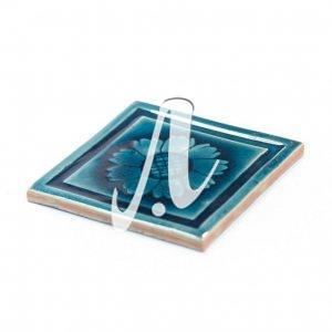 Gạch điểm 3D 15x15 hoa cúc đậm hải