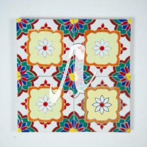 Gạch 3D Tây Ban Nha 10x10 đa sắc mẫu 3
