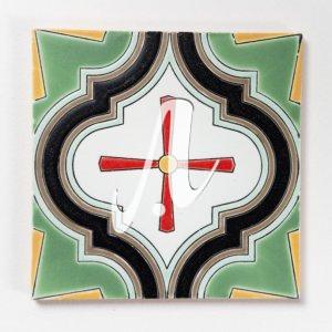 Gạch 3D Tây Ban Nha hình chuông đa màu 15x15