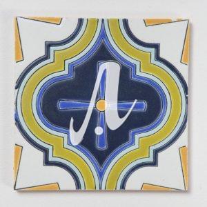 Gạch 3D Tây Ban Nha hình chuông đa màu 2 15x15