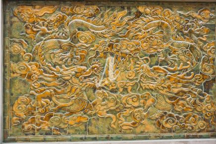 Tranh phù điêu Long ly quy phụng Tranh phù điêu Long ly quy phụng